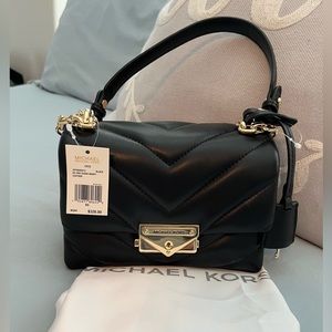 Michael Kors Cece Quilted Leather Mini Crossbody